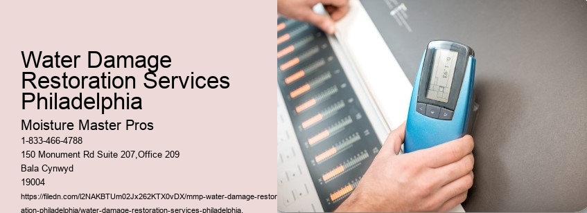 Water Damage Restoration Services Philadelphia